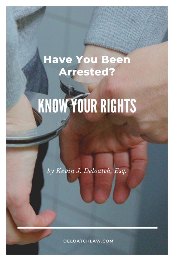 Have You Been Arrested? Know Your Rights | New York Criminal ...