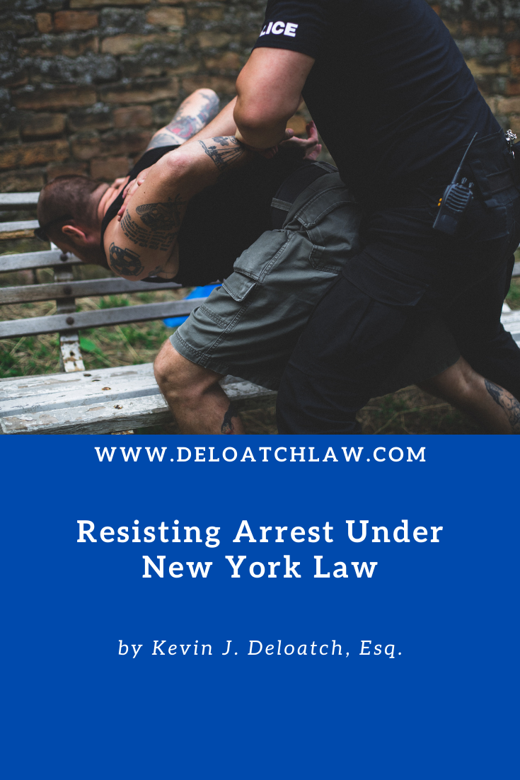 Resisting Arrest Under New York Law (1)