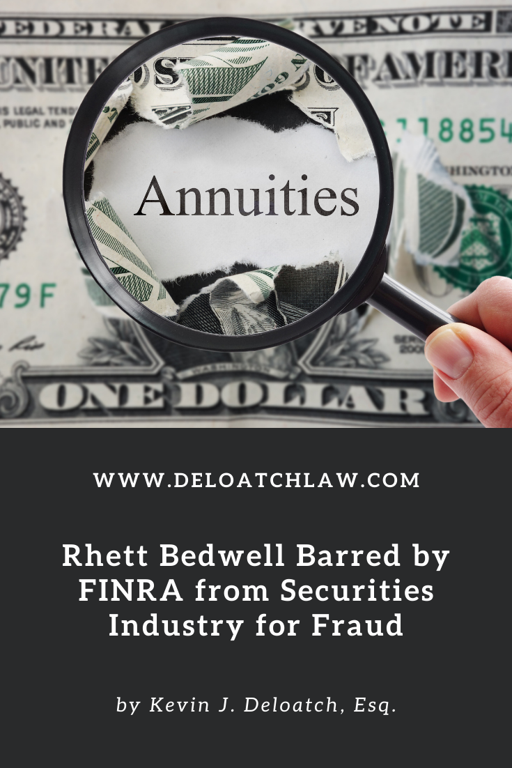 Rhett Bedwell Barred by FINRA from Securities Industry for Fraud (1)