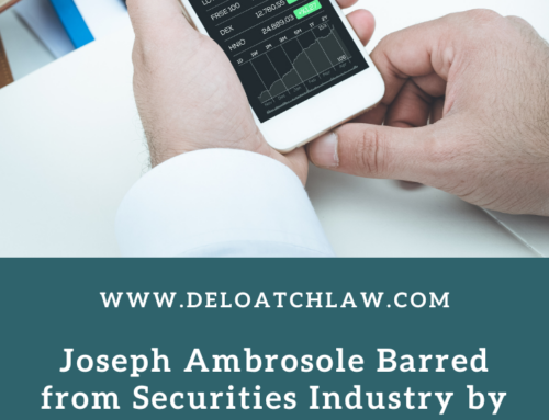 Joseph Ambrosole Barred from Securities Industry by FINRA Regarding Investigation of Unsuitable Trading