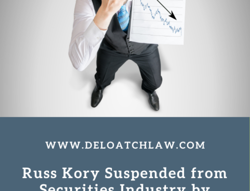 Russ Kory Suspended from Securities Industry by FINRA for Unsuitable Recommendations
