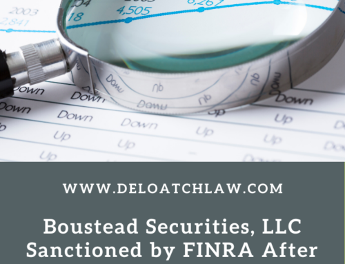 Boustead Securities, LLC Sanctioned by FINRA After Investigation Regarding Supervisory System and Private Placements