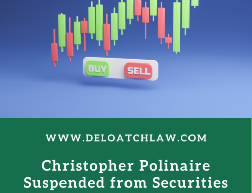 Christopher Polinaire Suspended from Securities Industry by FINRA for Excessive and Unsuitable Trading