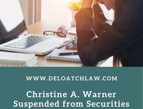 Christine A. Warner Suspended from Securities Industry by FINRA for Failure to Supervise – Variable Annuities