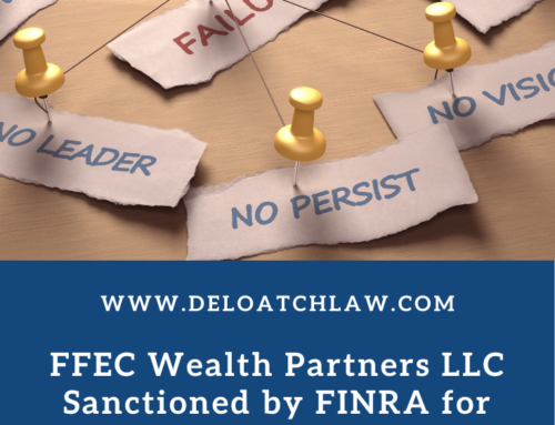 FFEC Wealth Partners LLC Sanctioned by FINRA for Failure to Supervise Regarding Margin and Mutual Funds