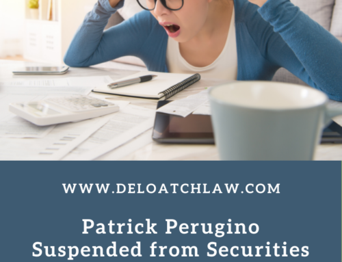 Patrick Perugino Suspended from Securities Industry by FINRA for Unauthorized Discretion