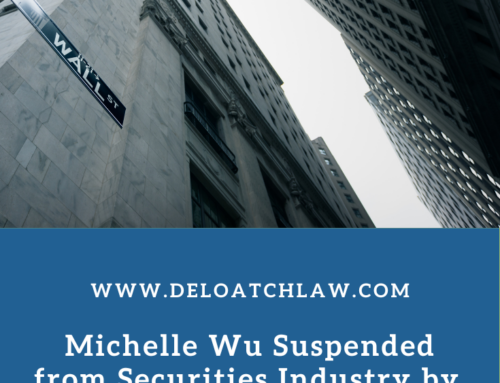 Michelle Wu Suspended from Securities Industry by FINRA for Unauthorized Discretion