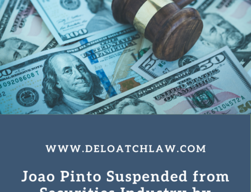 Joao Pinto Suspended from Securities Industry by FINRA for Reg BI Violation