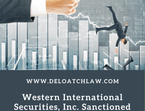 Western International Securities, Inc. Sanctioned by FINRA For Failure to Supervise