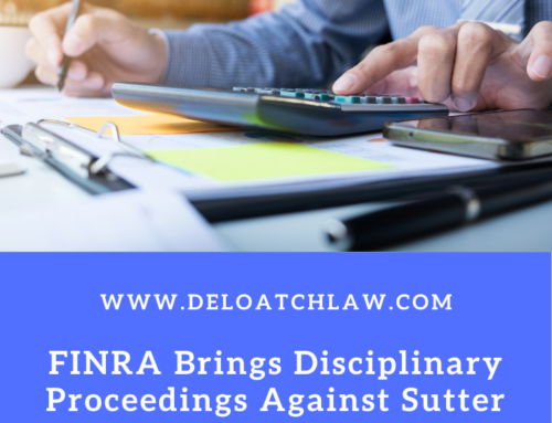 FINRA Brings Disciplinary Proceedings Against Sutter Securities Inc. for Reg BI Violation