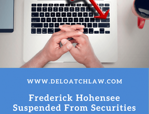 Frederick Hohensee Suspended From Securities Industry by FINRA For Reg BI Violation