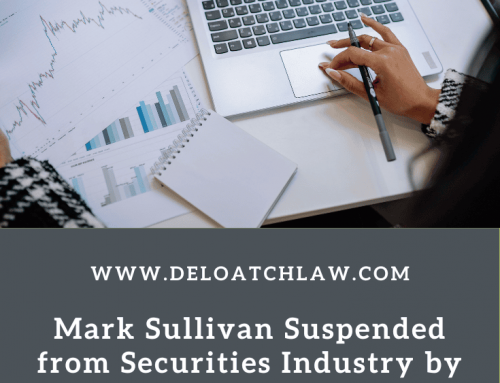 Mark Sullivan Suspended from Securities Industry by FINRA for Unauthorized Discretion